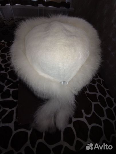 Шапка зимняя меховая женская