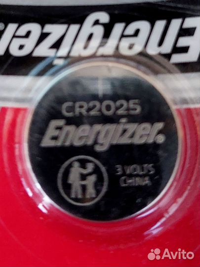 Батарейки Energizer cr2025