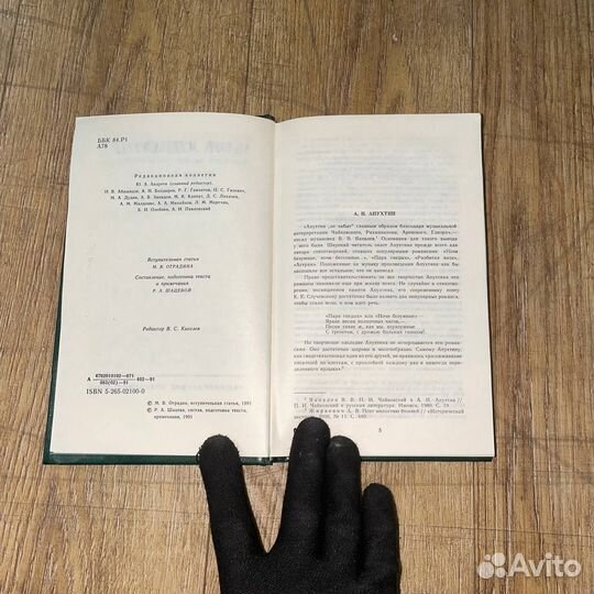 А.Н. Апухтин. Библиотека поэта