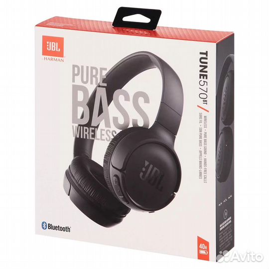 Наушники накладные Bluetooth JBL tune 570 BT