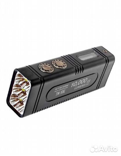Ручной фонарь Nitecore TM10K черный
