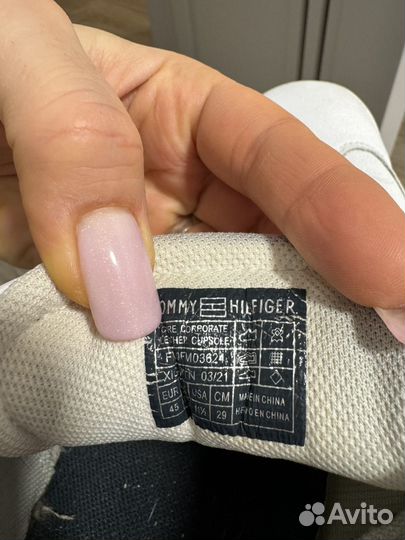 Tommy hilfiger кеды 45
