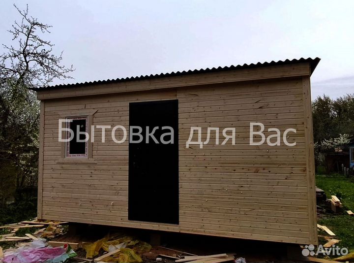 Бытовка с электрикой