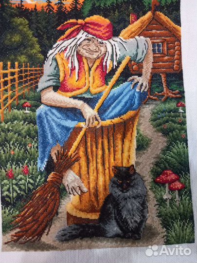 Картина вышитая крестом