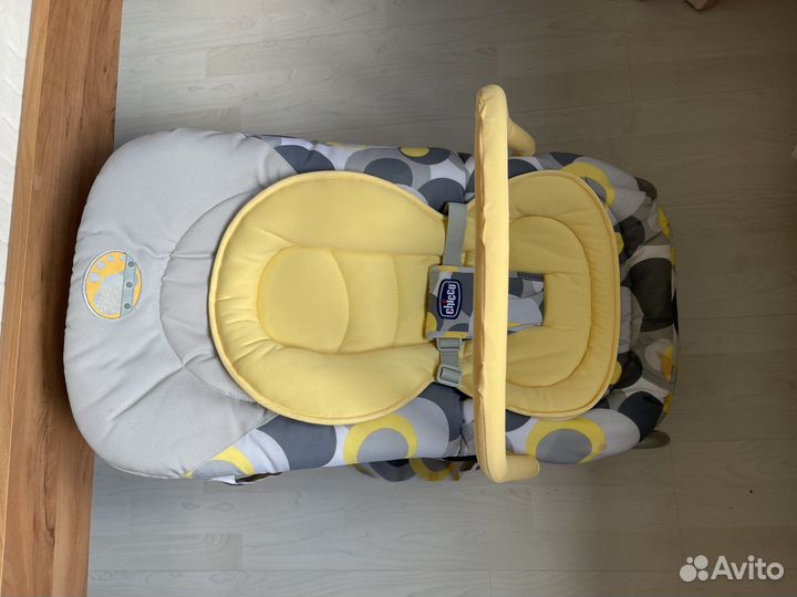 Шезлонг детский chicco relax & play