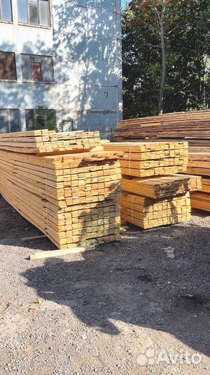 Доска обрезная 50х200х6000мм