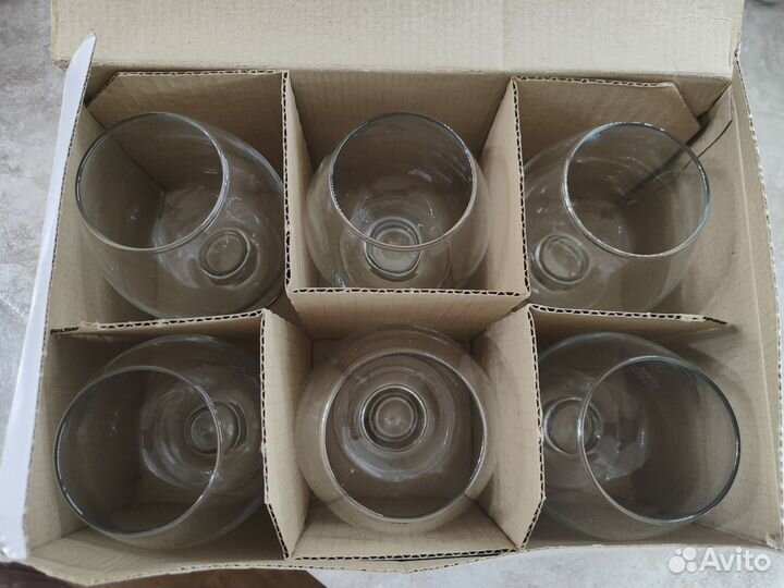 Бокалы 6 шт