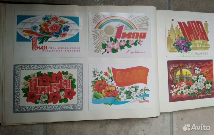 Коллекция открыток СССР. 1Мая