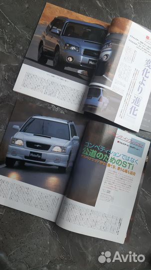Subaru Forester Sf/Sg5. Японские журналы