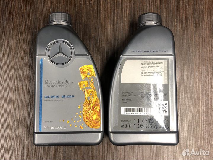Моторное масло Mercedes-Benz a000989860611aaee