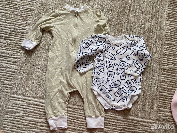 Вещи пакетом на девочку 80