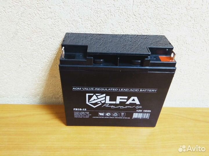 Аккумуляторы для эхолотов 12V18AH