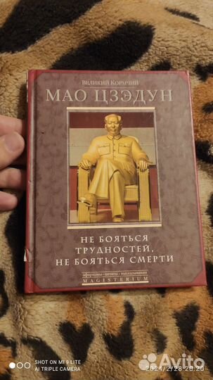 Мао Цзэдун : не бояться трудностей, не боятся