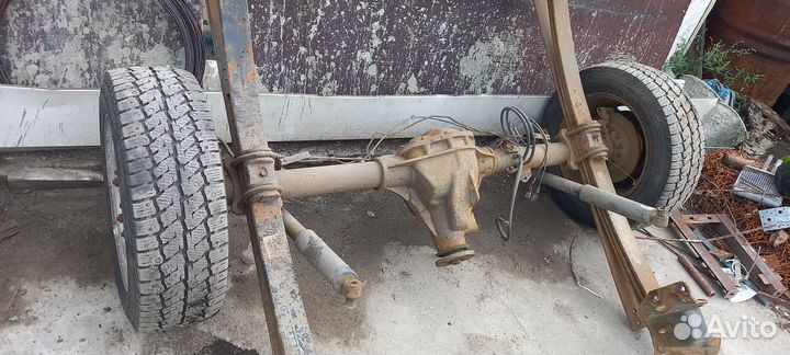 Задний мост ford transit 2.4