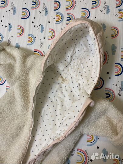 Комбинезон демисезонный для девочки 62-68 Mansita