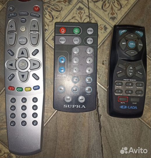 Пульты для телевизоров, приставок и т.д