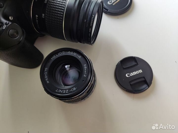 Фотоаппарат Canon EOS 70D С двумя объективами