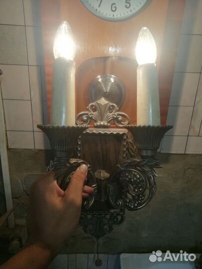 Настенный светильник бра СССР