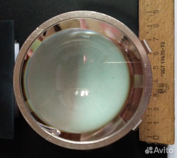 Стеклянные плоско-выпуклые линзы