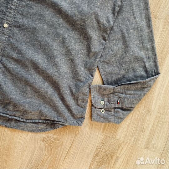 Рубашка льняная Tommy hilfiger