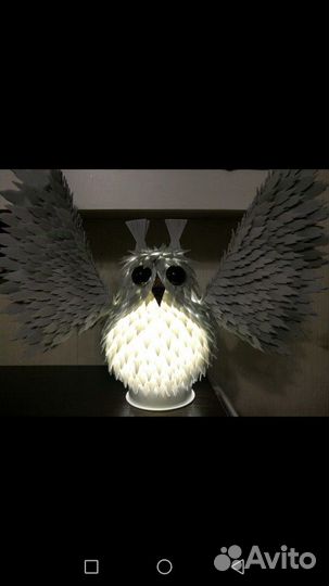 Сова из изолона