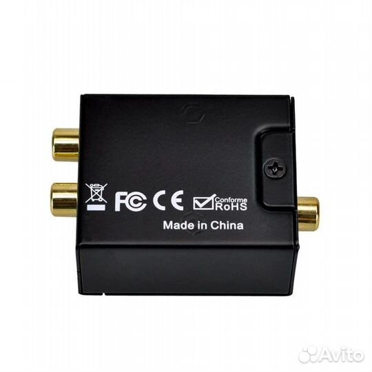 Spdif Toslink/RCA аудио конвертер (оптика на RCA)