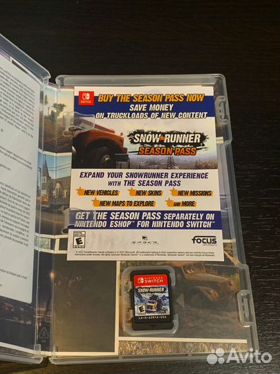 Snowrunner nintendo switch