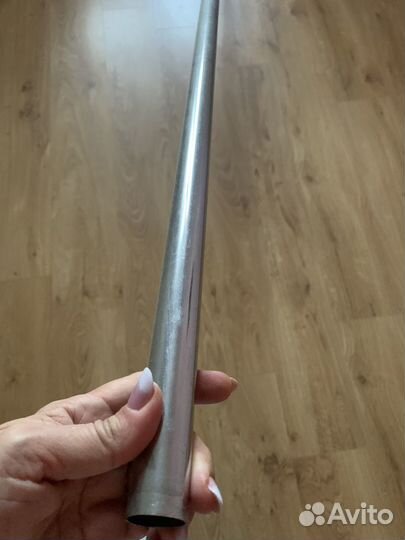 Труба мебельная диаметр 25 мм хром,280,3 штуки