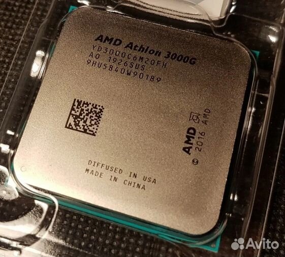 Процессор AMD Athlon 3000G