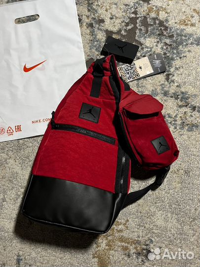 Сумка Nike Air Jordan Jumpman Sling Bag Gym Red