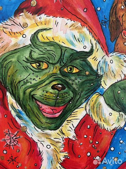 Картина акрил