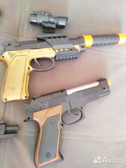 Пистолеты игрушечные пакетом