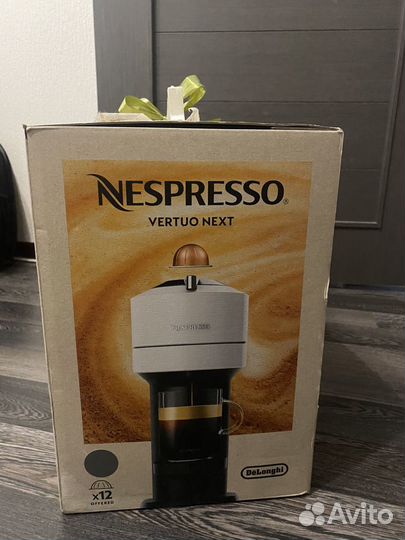 Капсульная кофемашина nespresso vertuo next