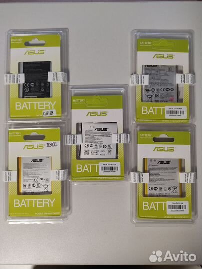 Аккумуляторы на Asus в ассортименте