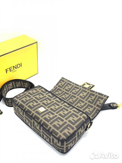 Сумка fendi baguette ткань