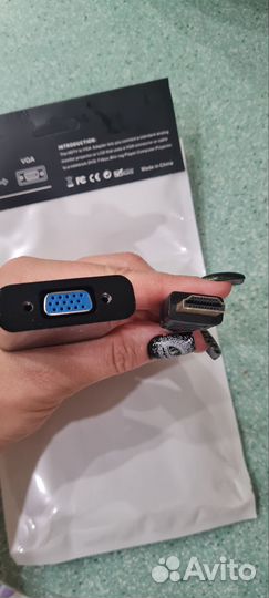 Переходник hdmi vga