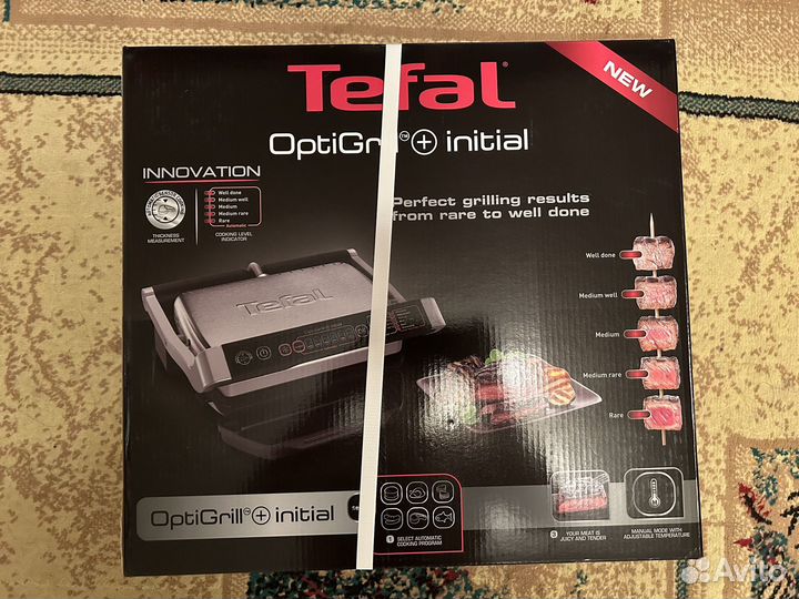 Электрический гриль Tefal GC706D34 Optigrill+