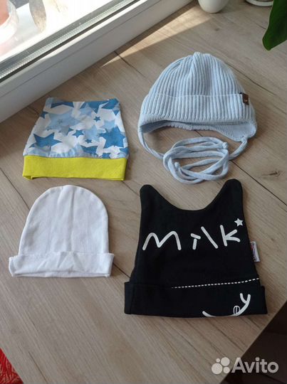 Детская шапка зимняя летняя