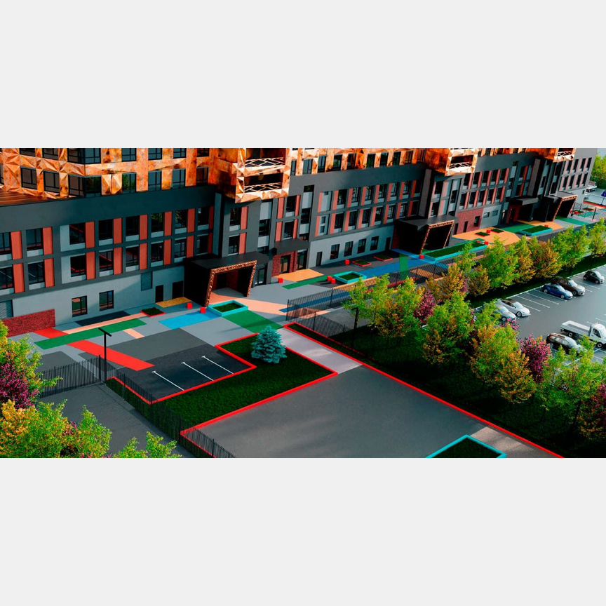 1-к. апартаменты, 38,6 м², 4/28 эт.