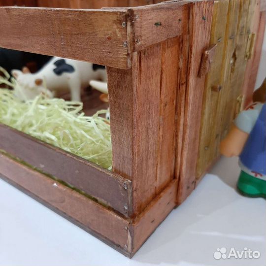 Большой загон, игровой набор, ферма для животных