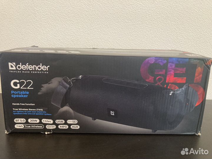 Колонки блютуз колонка g22