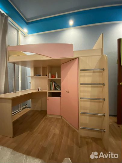 Детская кровать чердак