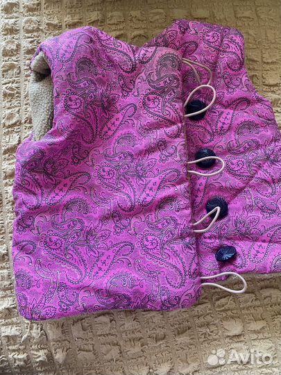 Жилет на девочку 74- 98