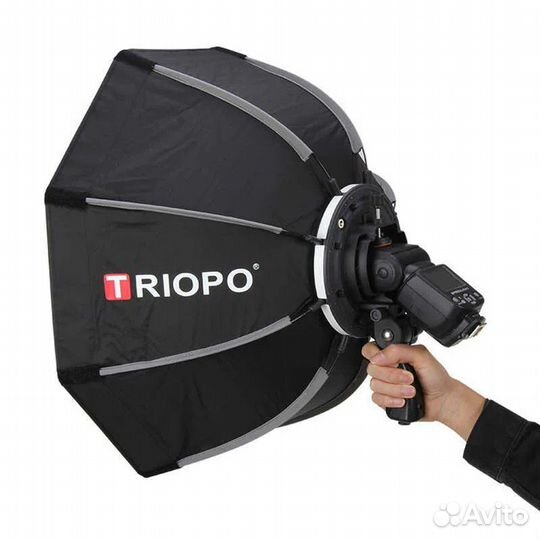 Складной софтбокс Triopo для накамерных вспышек