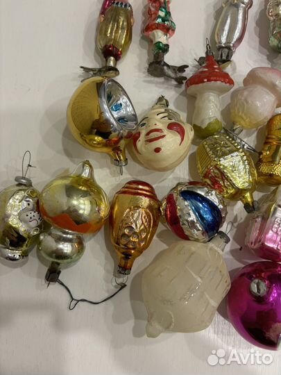 Елочные игрушки СССР