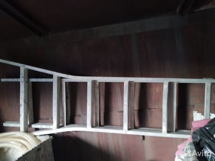 Стремянка алюминиевая раздвижная 5 метров