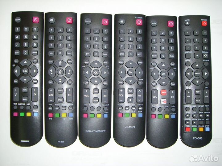 Пульты для телевизоров Telefunken,Thomson,Supra