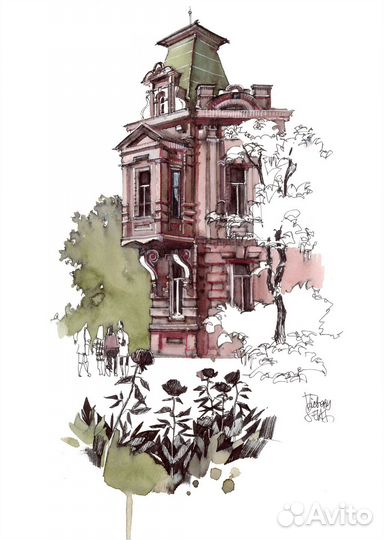 Постер интерьерный 