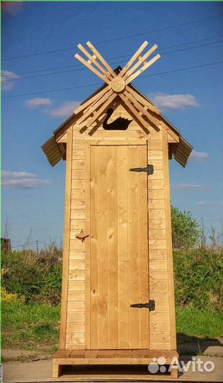 Уличный туалет с установкой Ь959