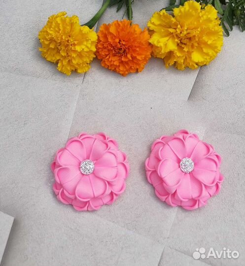 Резинки для волос ручной работы